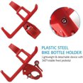 thumbnail image 2 of Portabotellas para bicicleta sin tornillos, portavasos universal para bicicleta, portabotellas giratorio de 360 ​​grados, portabotellas de agua, 1 paquete, rojo, 2 of 5