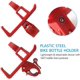 thumbnail image 2 of Portabotellas para bicicleta sin tornillos, portavasos universal para bicicleta, portabotellas giratorio de 360 ​​grados, portabotellas de agua, 1 paquete, rojo, 2 of 5