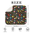 thumbnail image 4 of Pioneer Flower Floral Print Pattern Kitchen Dish Drying Mat 1 Pack, Ultra Absorbent Microfiber Drainer Mat, 16"x18", 4 of 6