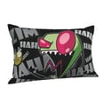 thumbnail image 2 of Invader Zim Animation Pillowcase Cushion Pillow Covers With Hidden Zipper Pillow Case Decor For Bed Dorm Sofa Couch Car 16"x24", 2 of 8