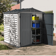 thumbnail image 5 of Duramax 6x6 StoreMate Plus Plastic Vinyl Shed with Molded Floor, 5 of 15