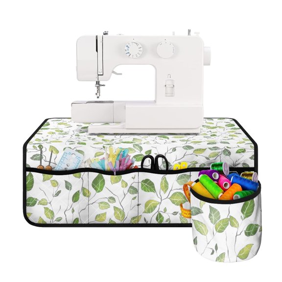 HELLHERO Leaf Sewing Machine Pad Premium Fabric Beautiful & Practical Fusion Foldable Home Sewing Classes