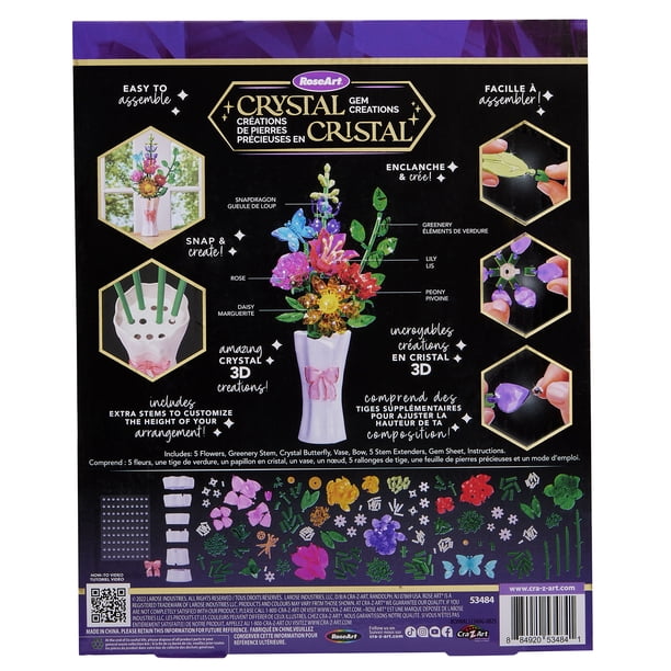Crystal Gem Creations Beautiful Bouquet Kit by RoseArt, 400+
