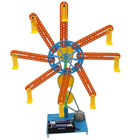 

Hi.FANCY DIY Ferris Wheel Toy Kids Science Projects Experiment Kits Boy Electric Toy Chidren Early Education Gift