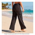 thumbnail image 4 of Pantalón Ocean Pacific para Mujer Jareta Bolsas Negro Talla CH, 4 of 4