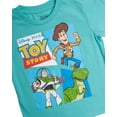 thumbnail image 4 of Pack de 2 camisas Disney Toy Story Boys Buzz Woody Rex de 2 a 7 años, 4 of 7