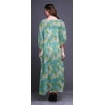 thumbnail image 4 of Bimba Floral Ladies Kaftan Holiday Loungewear Maxi Dress Beach Coverup-4X-5X, 4 of 5