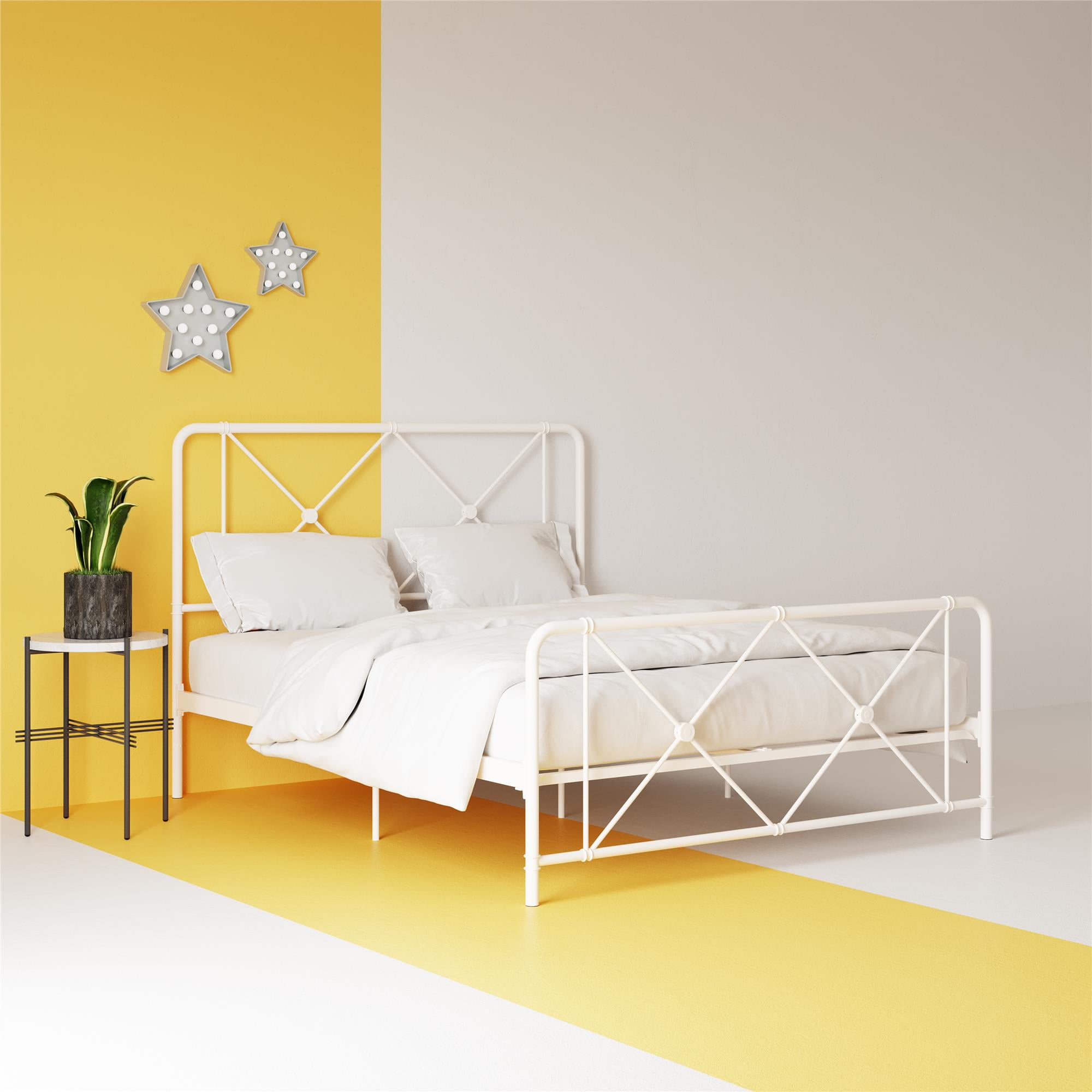 James Haley Metal Farmhouse Bed, Full 