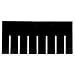 thumbnail image 3 of Akro-Mils 42105 6 Pack Plastic Divider for Akro-Grid Slotted Stackable Dividable Storage Tote Container Box, Compatible with 33105, Long Divider, 3 of 4