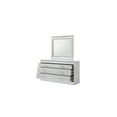 thumbnail image 6 of Glam Modern Style 6-Drawer Dresser Made With Wood & inbuilt LED in White color, 6 of 7
