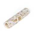 thumbnail image 2 of 50Pcs Decorative Food Wrapping Wax Paper 10x8 inch Oilproof Sheets for Professional Bakery and Catering Services, Gold, 2 of 3