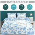 thumbnail image 5 of CINNAMOROLL Bedding Set Anime Three-piece for Boys Girls Teens Full, 5 of 7