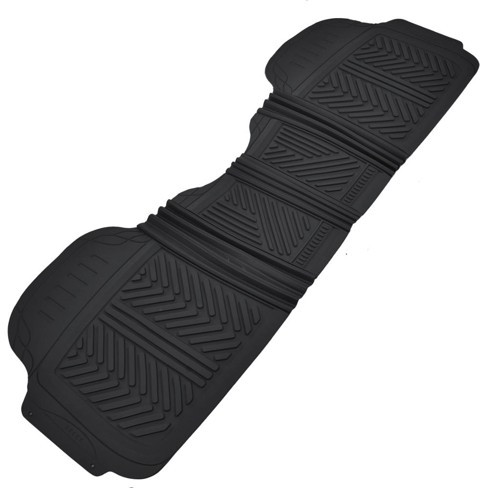 Motor Trend FlexTough Floor Mats for Car SUV and Van 3 Rows, Odorless EcoClean Liners, 3 Colors - image 4 of 10