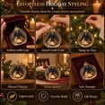 thumbnail image 5 of CSSAD Christmas Tree Decorations Balls Light Up Christmas Ornaments with Mini Holiday Scene Glowing Christmas Tree Hanging Ball Glowing Christmas Pendants for Tree Mantel Christmas Party Decor, 5 of 6