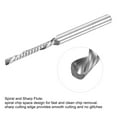 thumbnail image 4 of Uxcell Carbide Flute End Mill CNC Router Bit 2mm x 17mm, 4 of 5