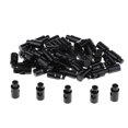 thumbnail image 2 of 50 piezas de plástico barril alterna tapones cable cerraduras extremo para dibujar bolsas de cuerda cables de Paracordaa 12 mm de diámetro Hugo Cerraduras de cable de orificio único, 2 of 6