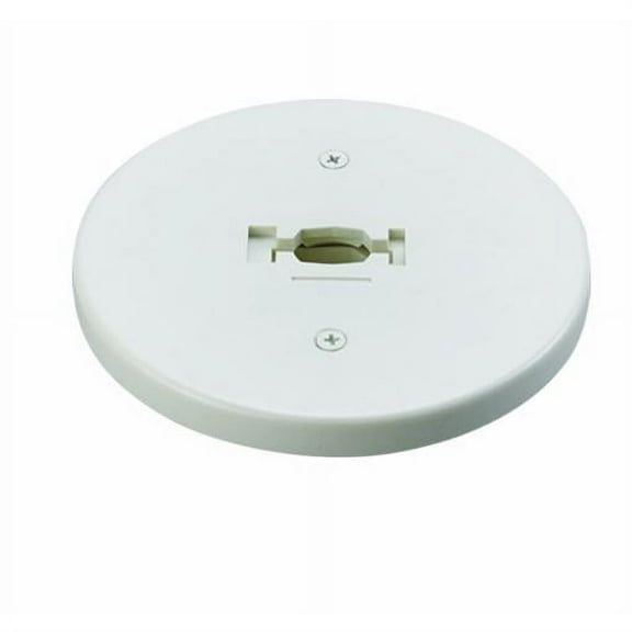 HT-301-WH-Cal Lighting-Round Line Voltage Monopoint-White Finish