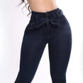 thumbnail image 4 of Pantalón Boot Cut Savi Jeans Mujer Tiro Alto Mezclilla Azul, 4 of 6