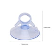 thumbnail image 4 of CHUANK 12pcs 45mm Clear Suction Cups for Glass  Tile  Mirror  Shower  Car  Office, 4 of 6