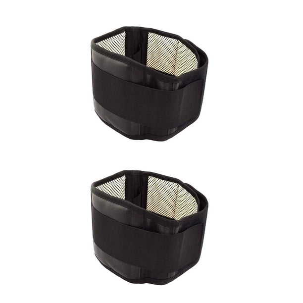 Seitruly Cinturón de autocalentamiento de terapia magnética de cintura ajustable Soporte de soporte de cintura trasera para tratamiento de hernia de Type2 NO2 Seitruly CBP024569