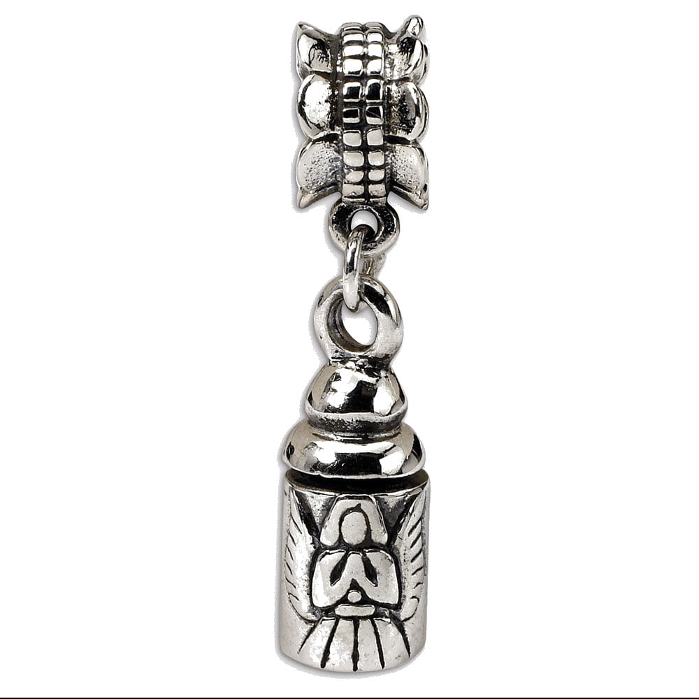 Goldia Sterling Silver Reflections Baby Shoe Dangle Bead