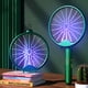 thumbnail image 3 of USB Bug Zapper Racket Control de plagas de luz ultravioleta recargable 800mAh para el dormitorio del hogar, 3 of 9