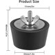 thumbnail image 2 of Paquete de 4 tapones de invierno para piscina de acero inoxidable de 51 mm con tuerca de acero inoxidable Kuyhfg Bienvenido a Kuyhfg, 2 of 5