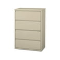 thumbnail image 3 of Lorell Lateral File 4-Drawer 42"x18-5/8"x52-1/2" Putty 60435, 3 of 8