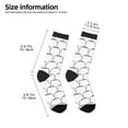 thumbnail image 2 of Kids Girls Boys Socks - Hockey Stick Sport Comfort Breathable Crew Socks for Boys Girls Kids, Soft Athletic Running Socks for Boys Socks 6-10 Years Old, 2 of 6