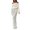 White, variant on Women’s Fall Fold‑Over Off‑Shoulder Long‑Sleeve Mermaid Body‑Con Floor‑Length Textured Knit Maxi Dress for Wedding‑Guest and Cocktail Parties Size S‑L