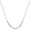 Rose Gold, variant on Custom Morse Code Necklace, Personalized Hidden Message Necklace, Morse Code Jewelry, Gift for Her