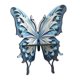 thumbnail image 5 of Estante de esquina con forma de mariposa, estante flotante de madera para decoración de pared, estante rústico de madera para pared. Estilo A, 5 of 9