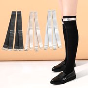 Gotik Leg Rings Punk Leg Harness Garter Belt Elastic Adjustable Leg Garter Belt Harness Thigh Loop for Thigh High Socks