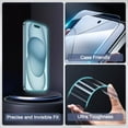 thumbnail image 4 of LSKJGA-2-Pack Privacy Screen Protector for iPhone 11 Pro Max and iPhone XS Max 6.5-Inch, 9H Tempered Glass, Full Coverage, Anti-Fingerprint, Auto Dust-Elimination, No Bubble, Easy Installation, 4 of 4