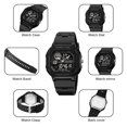 thumbnail image 5 of SKMEI Digital Watch for Men and Women Lightweight TPU Band Outdoor Sport with EL Backlight Stopwatch Alarm 3 Time Display Modes, 5 of 6