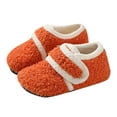 thumbnail image 3 of Ketyyh-chn99 Girl Slippers Cute Slipper for Boys Toddler Kids Cozy Slippers Orange,27, 3 of 5