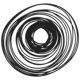 thumbnail image 1 of 90 Uds cinturones de goma de Cassette cinturones de grabadora cinturones de máquina de cinta de Cassette cinturones de reproductor de grabadora, 1 of 3