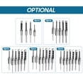 thumbnail image 6 of Set 7pcs Square Hole Drill Bit Woodworking Hole Saw Mortising Chisel Steel Drill Bits Set 1/4 Inch, 5/16 Inch, 3/8 Inch, 2/5 Inch, 1/2 Inch, 9/16 Inch, 5/8 Inch For Wood, 6 of 7