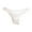 White, variant on Women's Sexy Low Waist Triangle Pants, Lace Open Cut, Pearl Massage, Hollow Design, Polyester/Nylon/Spandex, for Various Occasions