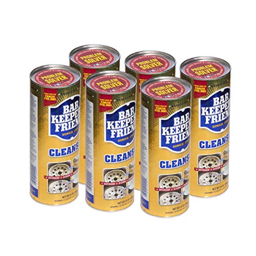Bar Keepers Friend Powder Cleanser 21 oz Multipurpose Cleaner Stain Remover Bathroom Kitchen