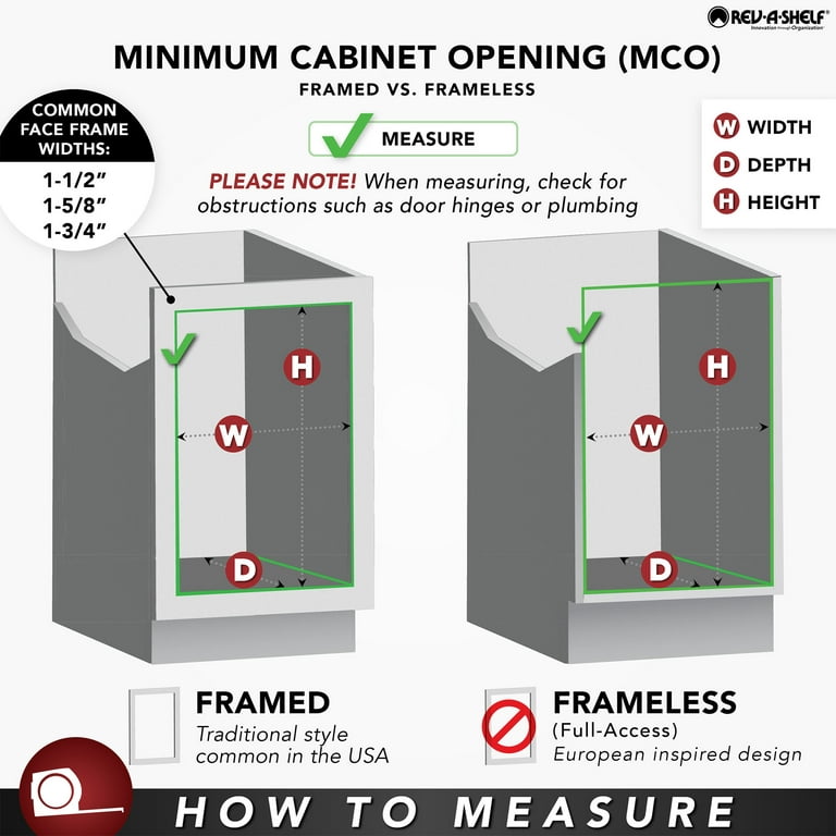 Base Cabinet Heavy-Duty Lift Mechanism, 60 Lb. Capacity