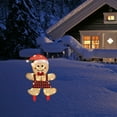 ELF Dazzle Bright Christmas Outdoor Decorations, 2Piece Lighted 2D