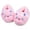 Pink, variant on Cute Monster Fuzzy Women's Slippers Winter Fluffy Open Toe Slip On Plush Bedroom Shoes Indoor