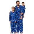 thumbnail image 7 of The Polar Express Christmas AOP Icons Sleepwear Button-Up Coat Front Kids 2-Piece Pajama Set, 7 of 7