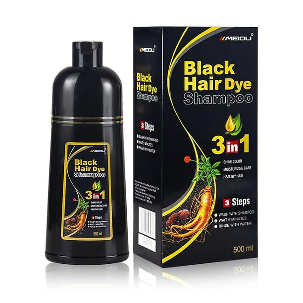 Champú para teñir el cabello Champú para teñir el cabello colorea el cabello en minutos de larga duración 500 ml