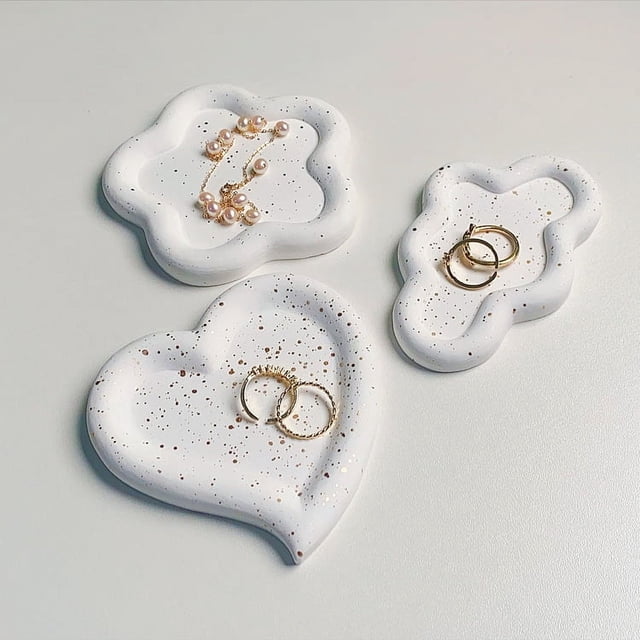 Placa de almacenamiento para exhibir joyas de uñas, decoraciones, pequeños adornos, accesorios de fotografía, fondo de fotografía, tela