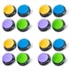 thumbnail image 1 of Botones Grabables para Perros, Botones para Perros para ComunicacióN Zumbador de Entrenamiento de Mascotas, Juego de Botones Parlantes para Perros, Regalo Divertido, 16 Piezas, 1 of 5