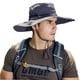 thumbnail image 1 of Sombrero para el sol para hombre Protección solar Sombreros para el sol de ala ancha para hombres Sombreros impermeables para el sol para pescar Senderismo Camping, 1 of 1