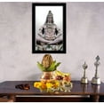 thumbnail image 3 of IBA Indianbeautifulart Lord Shiva Picture Frame Religious Poster Black Wall Frame Deity Photo Frame Wall Decor&nbsp;For Home/ Office/ Temple-12 x 18 Inches, 3 of 7