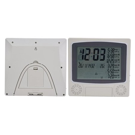 Peahefy Muslim Azan Clock Islamic Muslim Azan Electronic Alarm Clock 5 Times Prayer Reminder Table Clock Calendar Azan Table Clock Walmart Canada Peahefy Muslim Azan Clock Islamic Muslim Azan Electronic Alarm Clock 5 Times Prayer Reminder Table Clock Calendar Azan Table Clock Walmart Canada